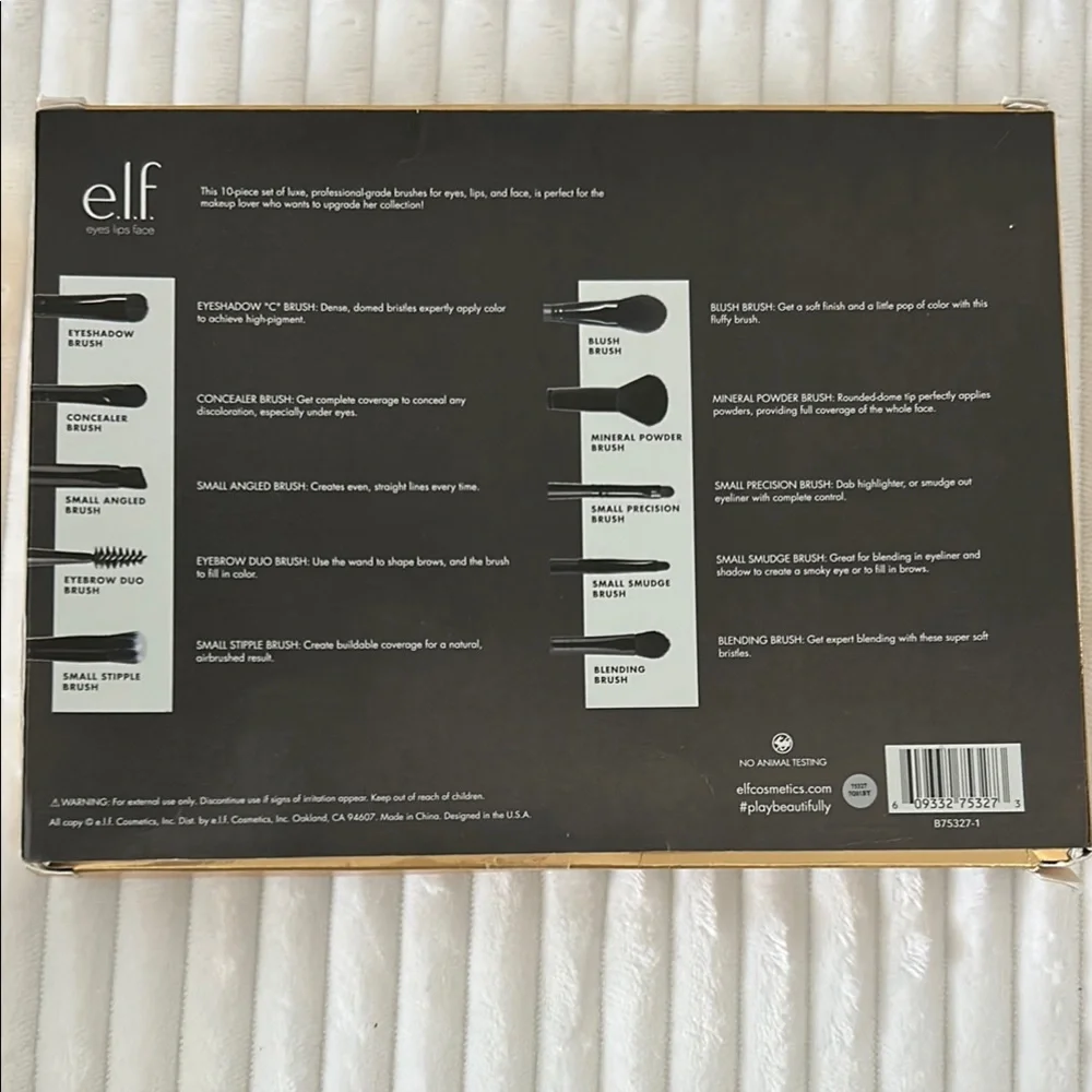 ELF Studio Bundle - Brush Set and Beauty Sponge Trio